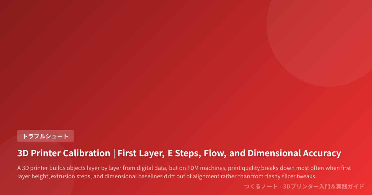 3D Printer Calibration | First Layer, E Steps, Flow, and Dimensional ...