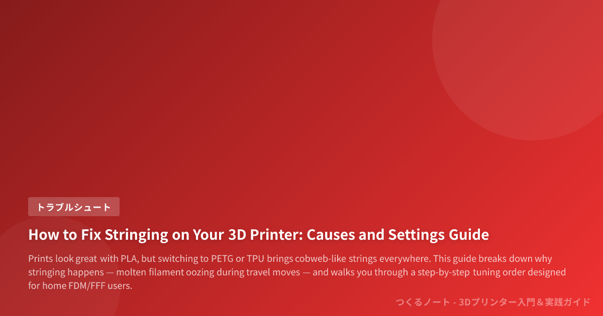 How to Fix Stringing on Your 3D Printer: Causes and Settings Guide