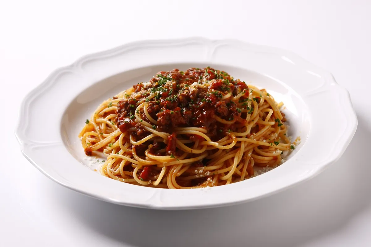 ミートソーススパゲッティ