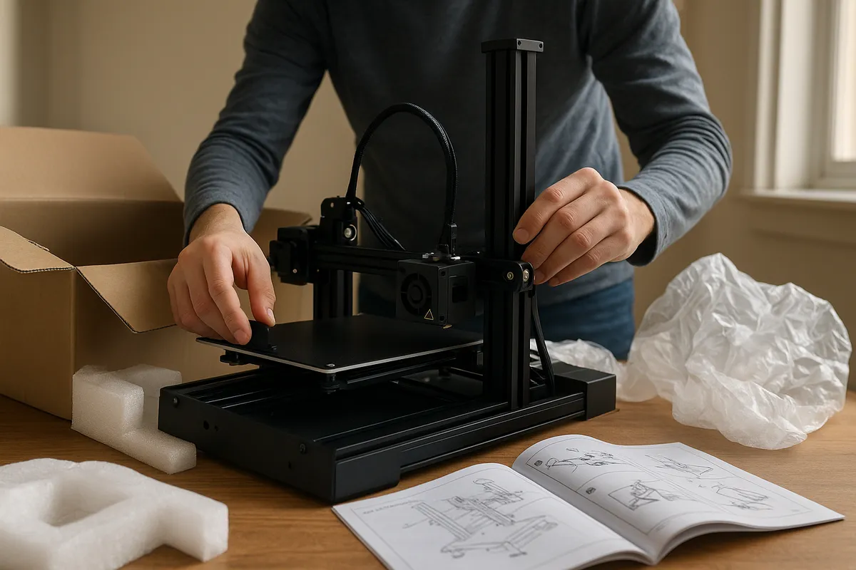 3Dプリンターの最新ニュースと実践的なレビュー情報を視覚化したイメージ。