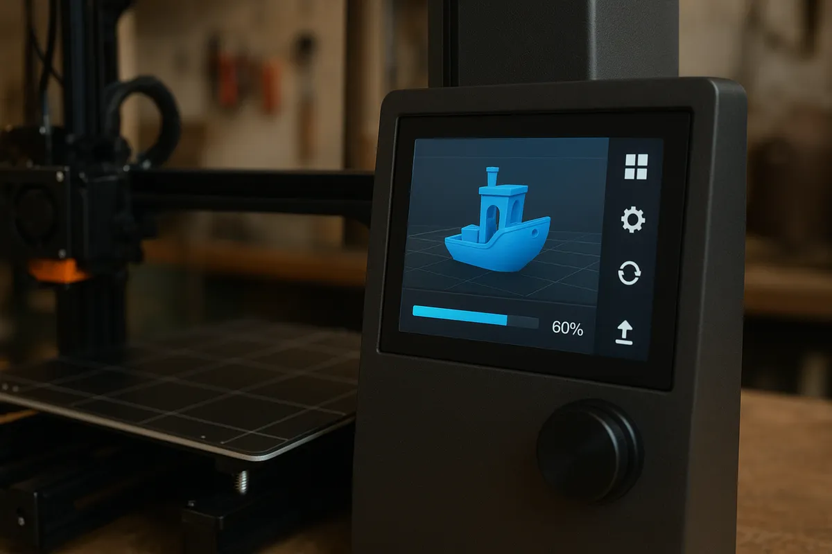 3Dプリンターの最新ニュースと実践的なレビュー情報を視覚化したイメージ。