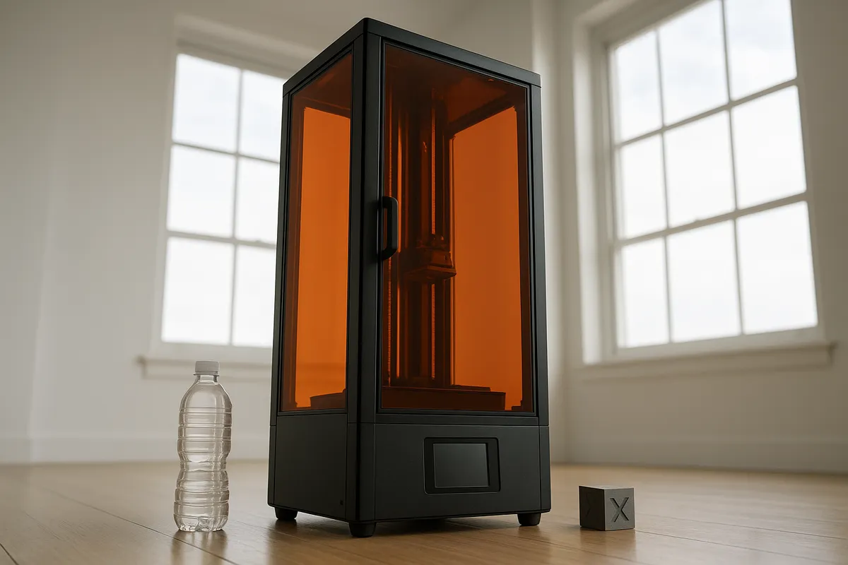 3Dプリンターの選び方を比較検討する様々なモデルとコンポーネントを展示した画像。