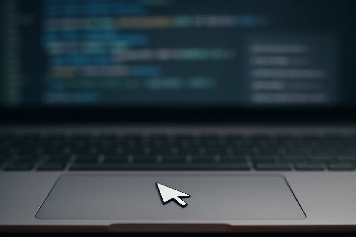 Cursor IDEを使用した開発作業の画面とワークスペースの風景
