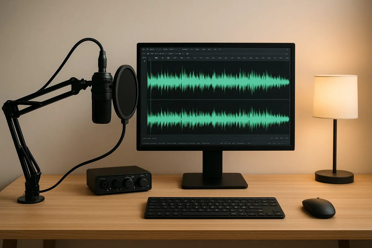 AI動画・音声生成ツールを使った副業の実践的な制作環境とワークフロー。