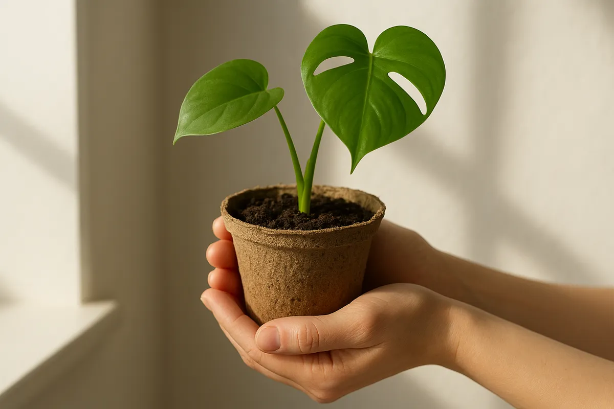観葉植物の育て方を示す様々な角度の栽培シーン集。