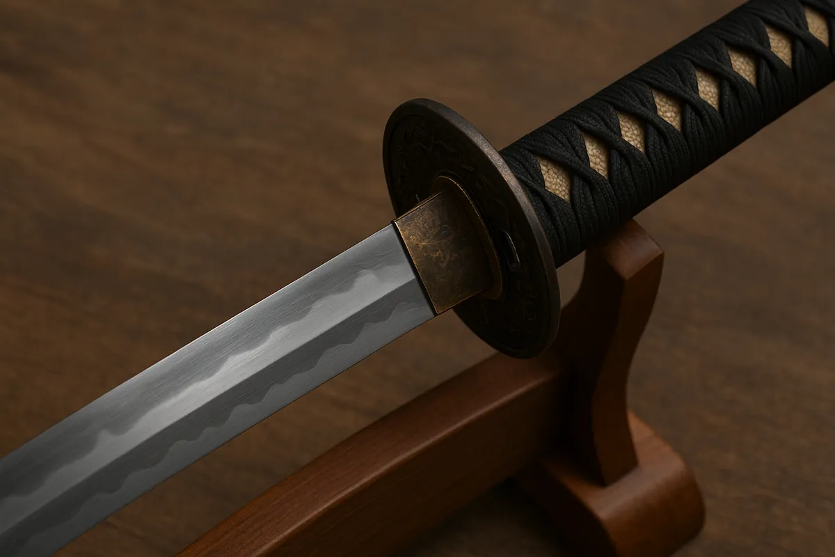 日本の武道・芸道に使われる伝統的な道具や装備の様々な種類を展示したもの。