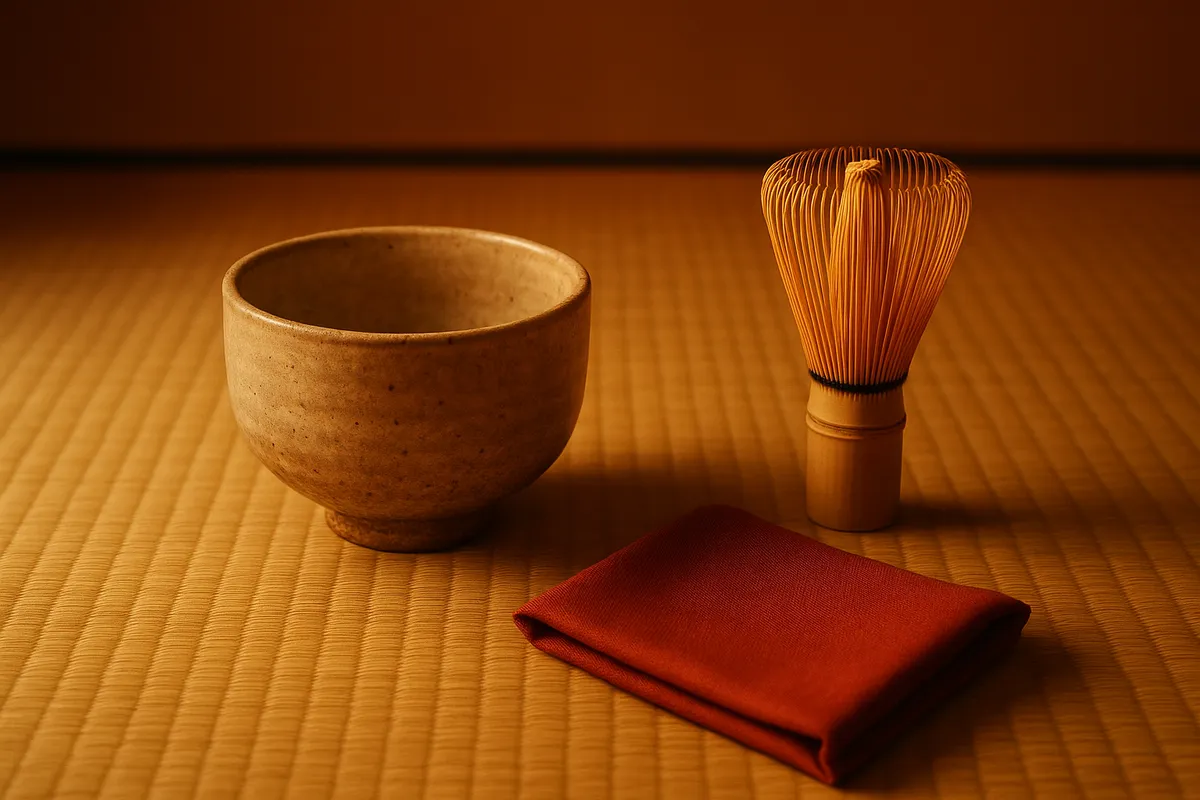 日本の武道・芸道に使われる伝統的な道具や装備の様々な種類を展示したもの。