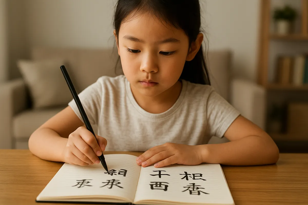 中国語の基本的なフレーズと学習教材を示すイメージ
