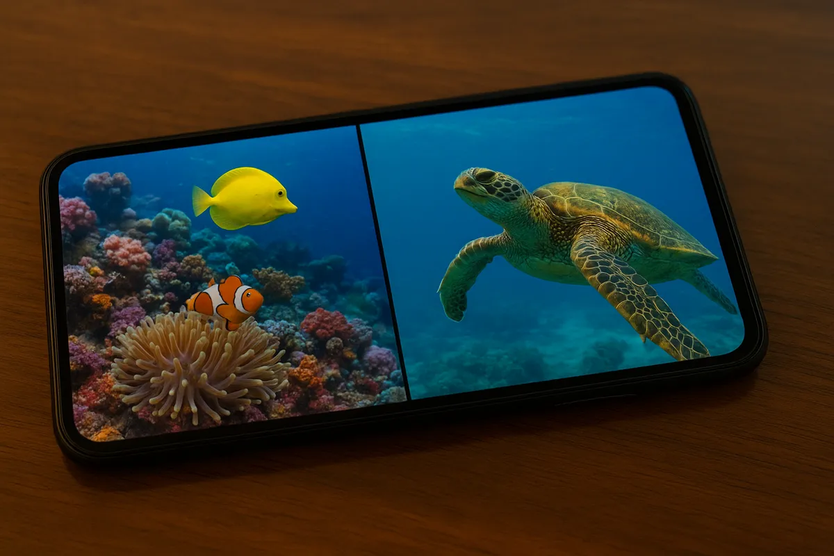 最新スマートフォンのデザイン、ディスプレイ、カメラ機能を詳細に撮影したレビュー向けイメージ集です。