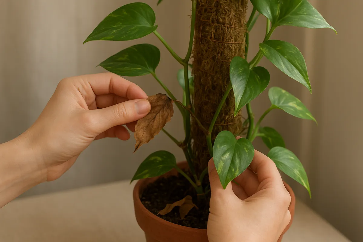 初心者向けの観葉植物の育て方やお手入れの様々なシーン