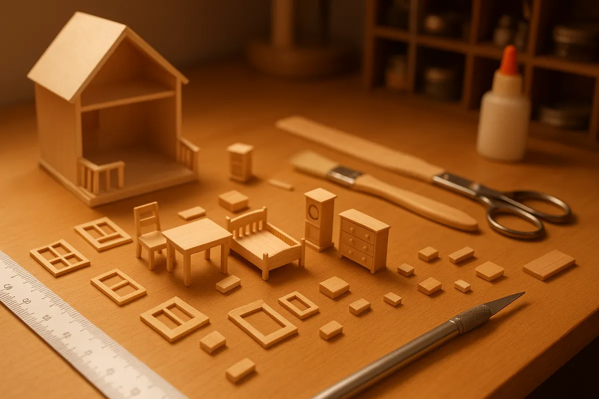 様々な手芸・ハンドクラフトの制作風景と完成作品を示す画像。