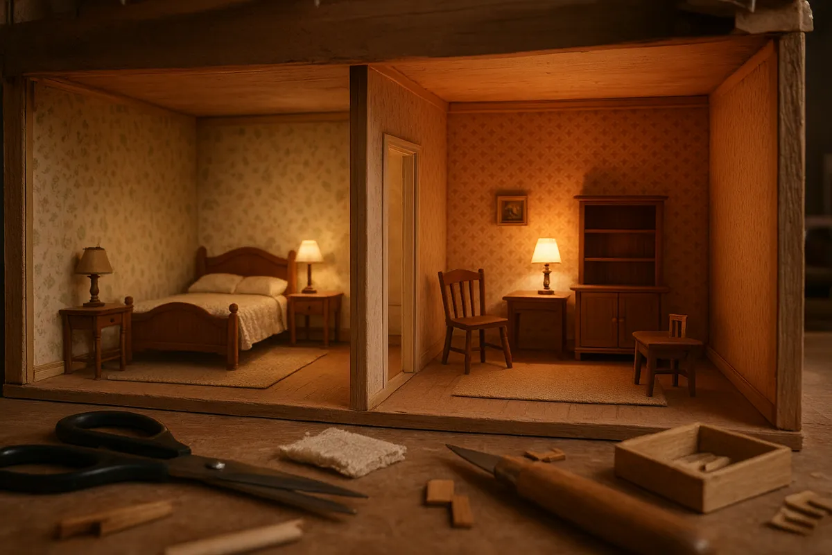 様々な手芸・ハンドクラフトの制作風景と完成作品を示す画像。