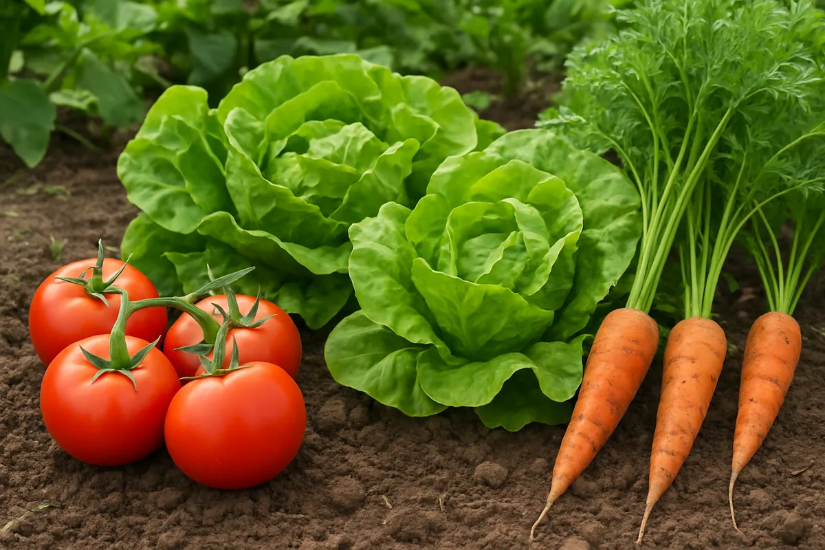 家庭菜園で野菜を育てるステップバイステップのガイド。