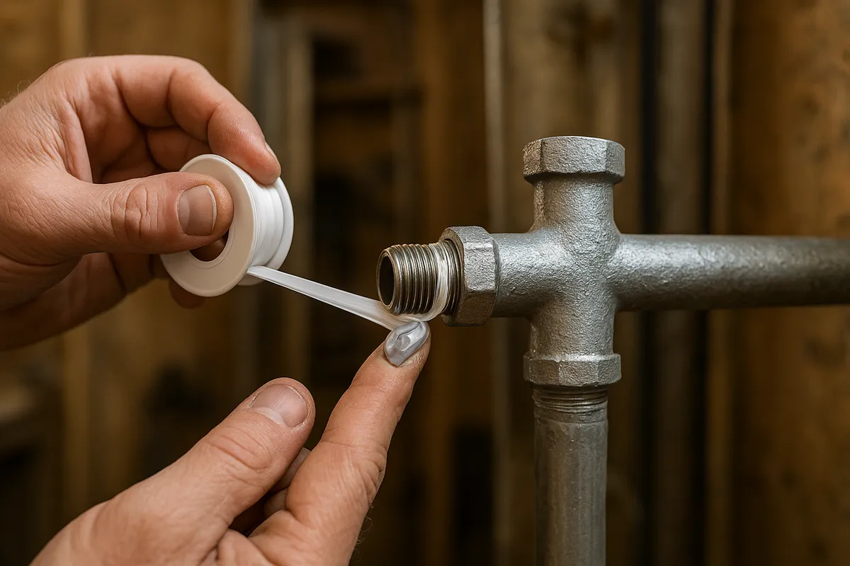 住宅の水回り・排水管メンテナンスの実践的な修理手順と工具の使用例。