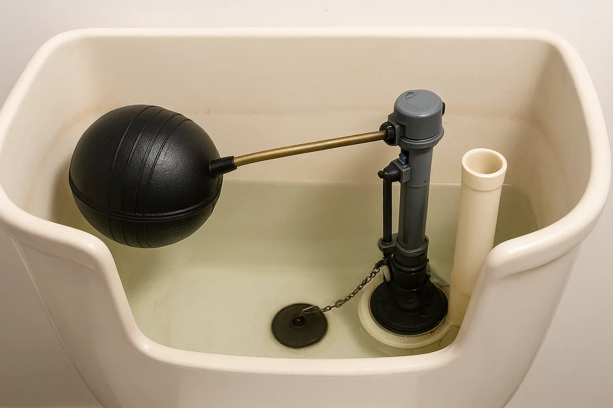 住宅設備のトラブル診断と修理方法を視覚的に示す各種設備パーツの詳細写真