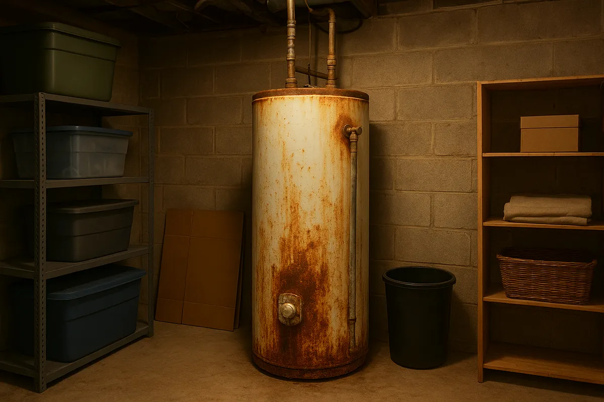 給湯器の修理と症状別対処法を示す実践的な写真素材集