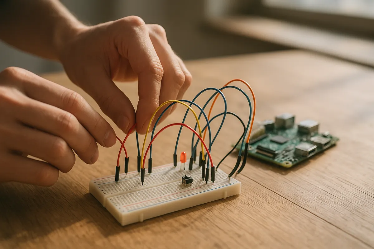 電子工作初心者向けのArduino、ラズベリーパイ、ブレッドボード、はんだごて、電子部品など、テックDIY学習に必要な工具と機器のセットアップガイド