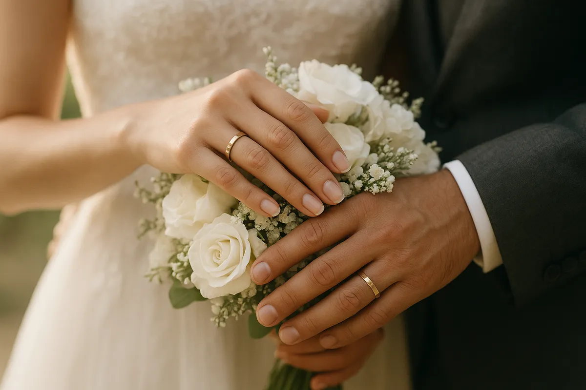 結婚式と披露宴の場面別マナーガイド用の上品な式典イメージ集