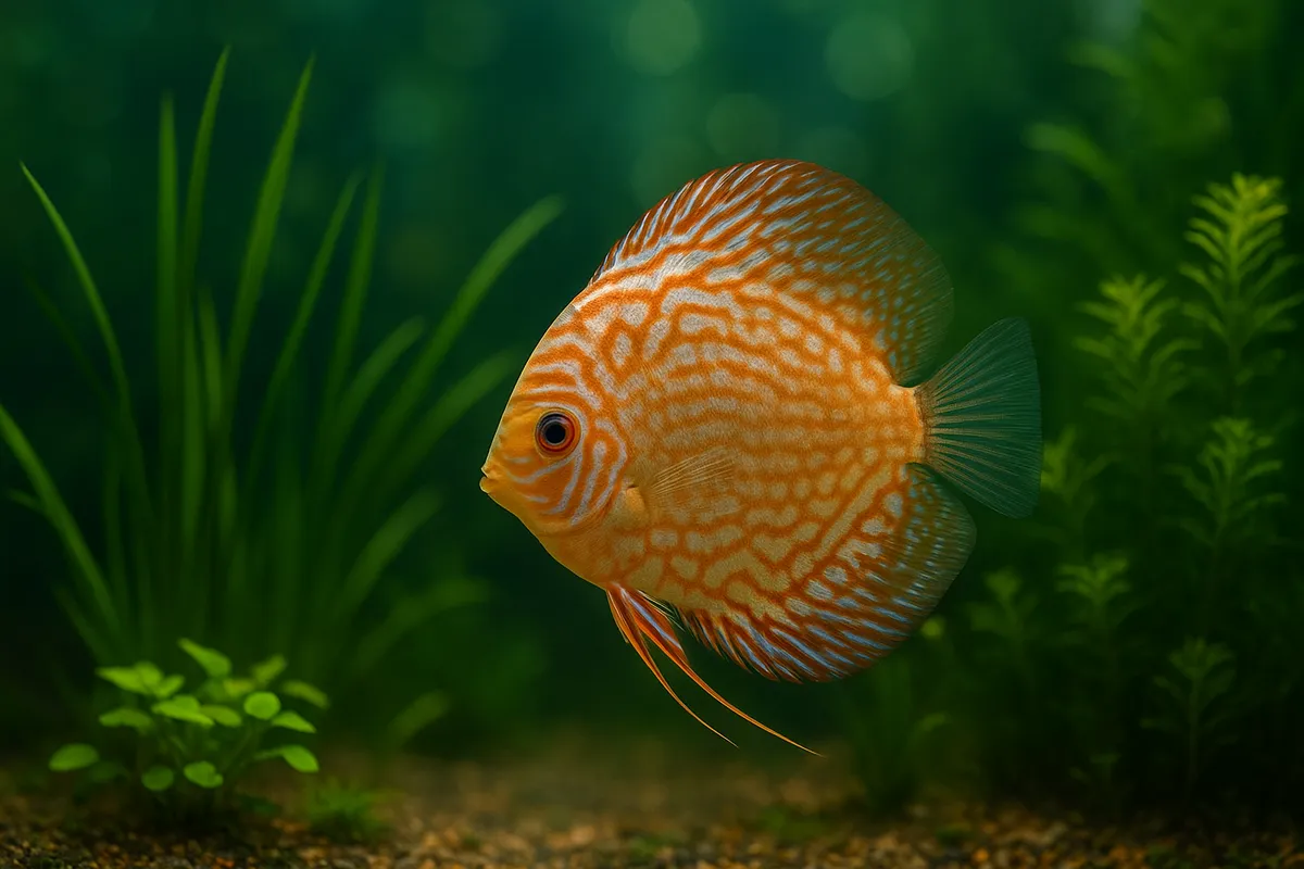 淡水魚の多様な種類と、アクアリウムにおける自然な泳ぎの様子を撮影した写真。