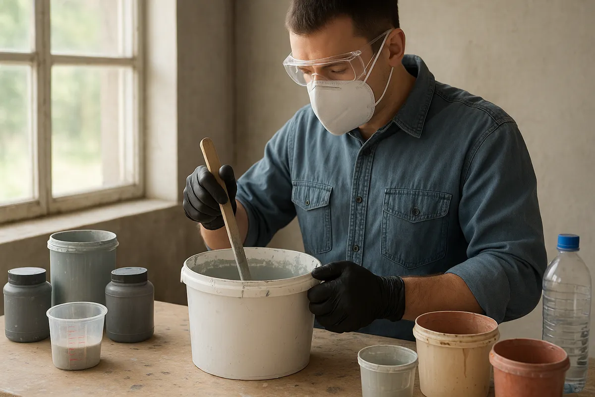 塗装DIYのための様々な技法と道具を紹介するガイド画像。