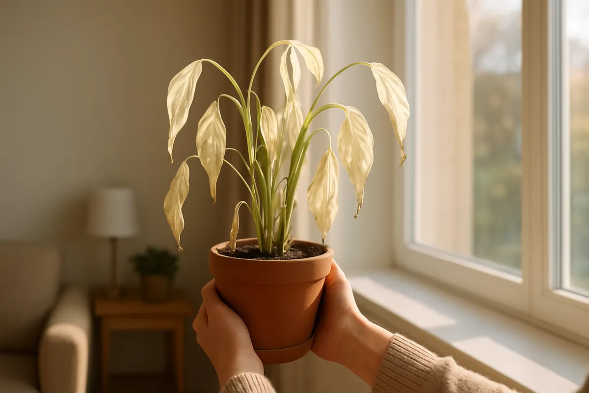 観葉植物の日常的なお世話方法を示す5つの実践的なシーン。