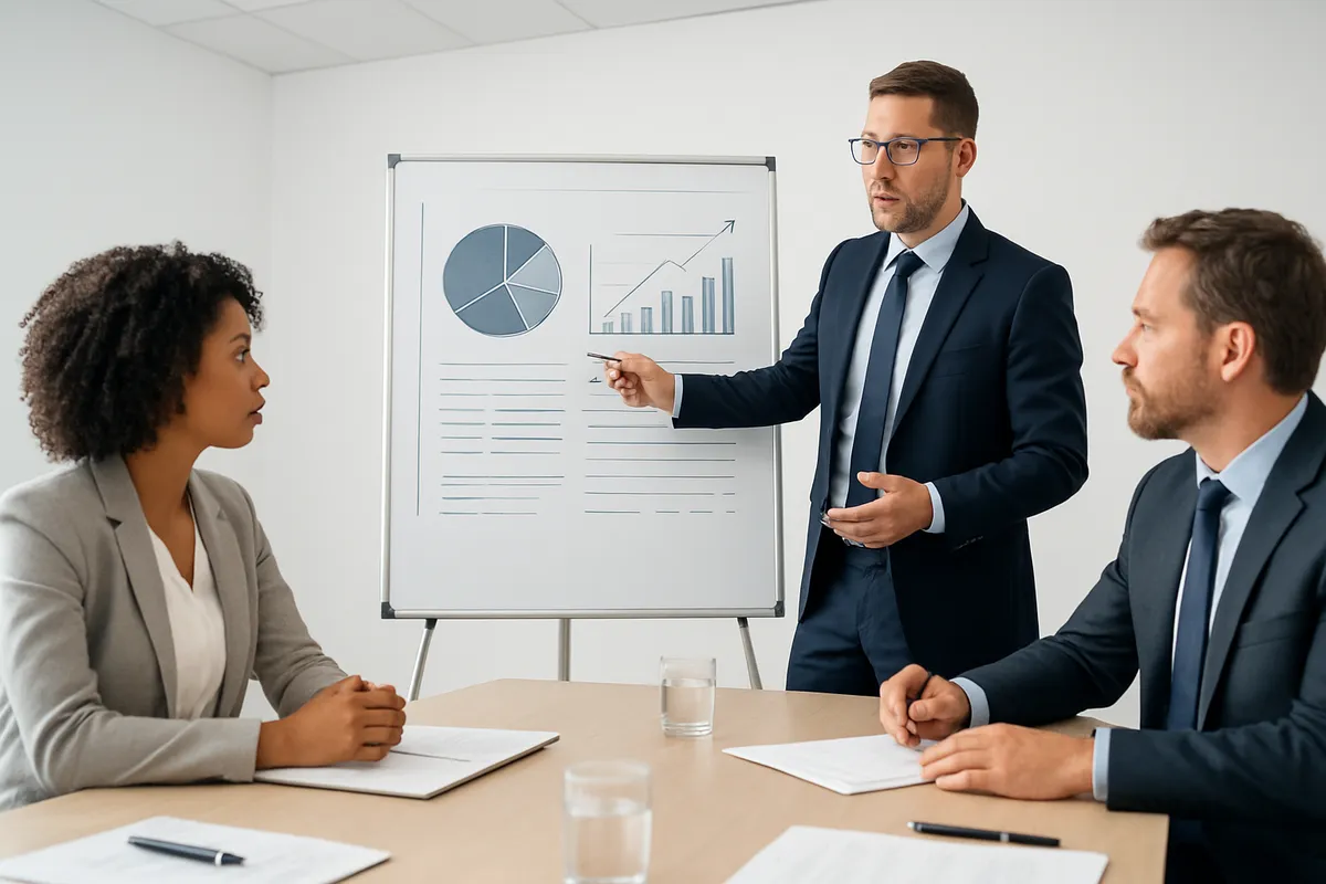 ビジネス・会計資格の学習と専門知識に関連する財務業務のイメージ