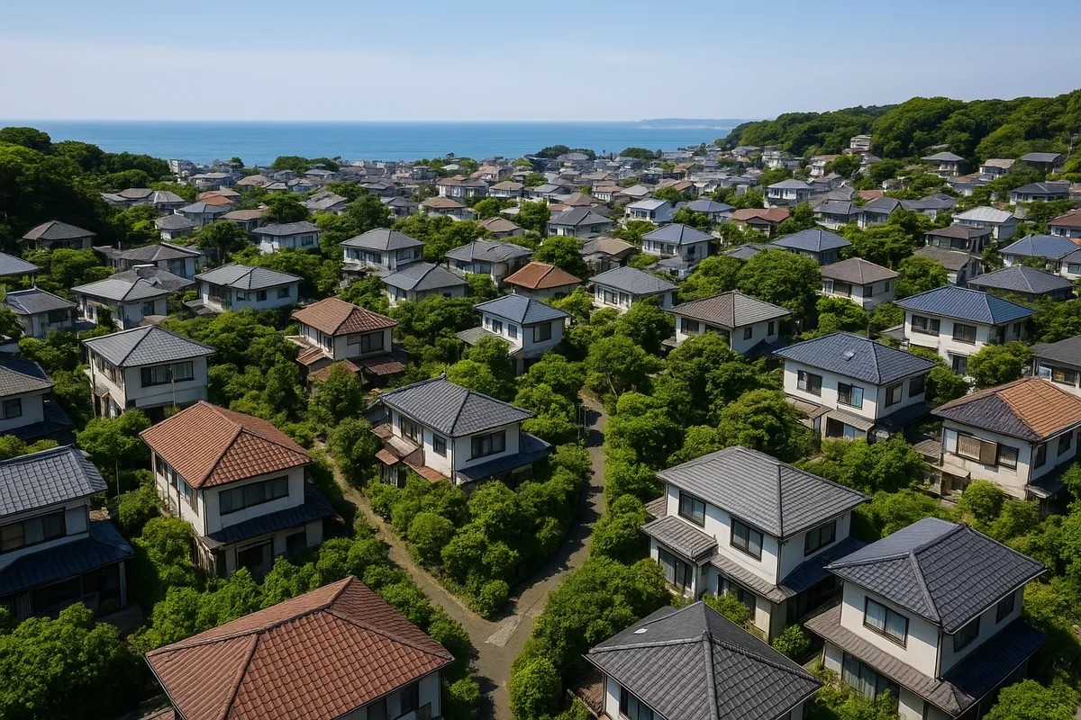 湘南地域の居住環境と地元コミュニティの日常生活シーン