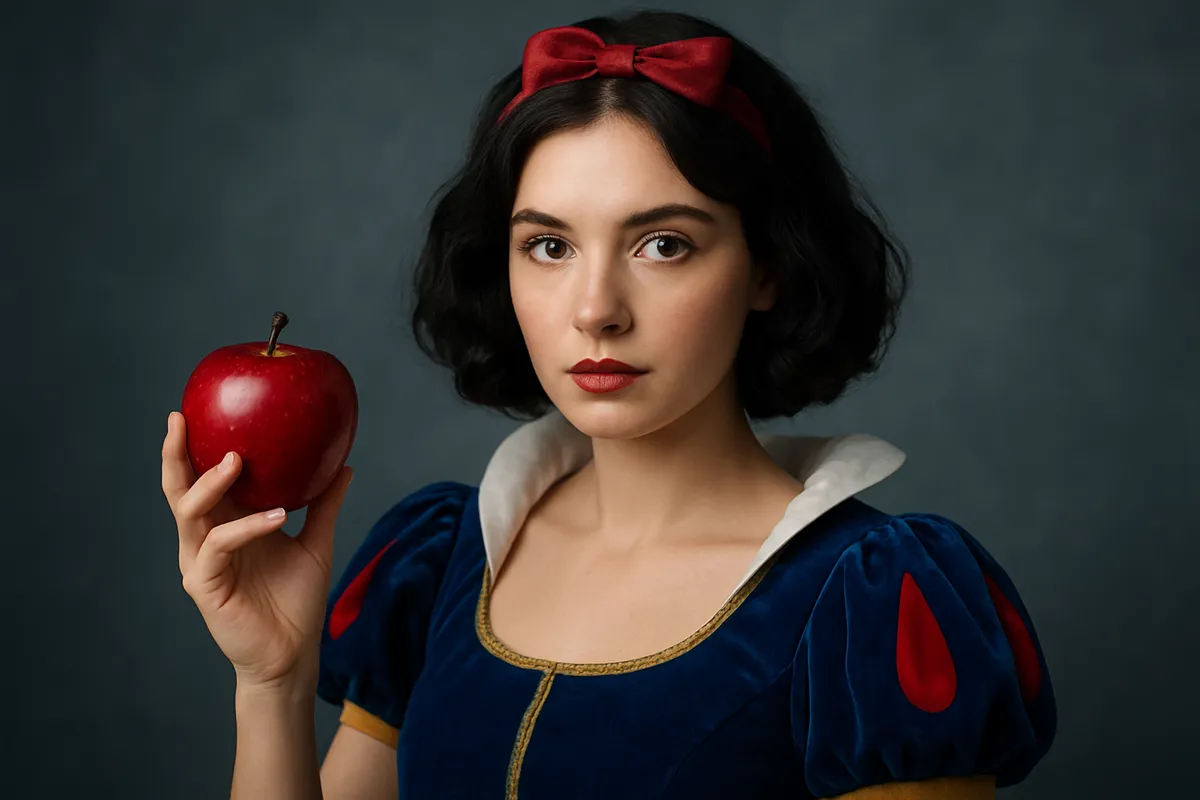 2025年 実写版映画 白雪姫 Snow White 毒リンゴ アップル 象徴 ディズニー Disney 現代化 remake ファンタジー