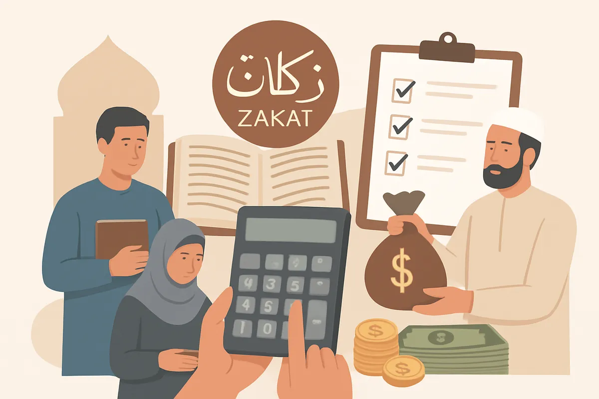 ザカート zakat イスラム教 慈善税 9:60 8区分 計算方法 現代 財務 宗教律法 実践 受給者 資産 受託者