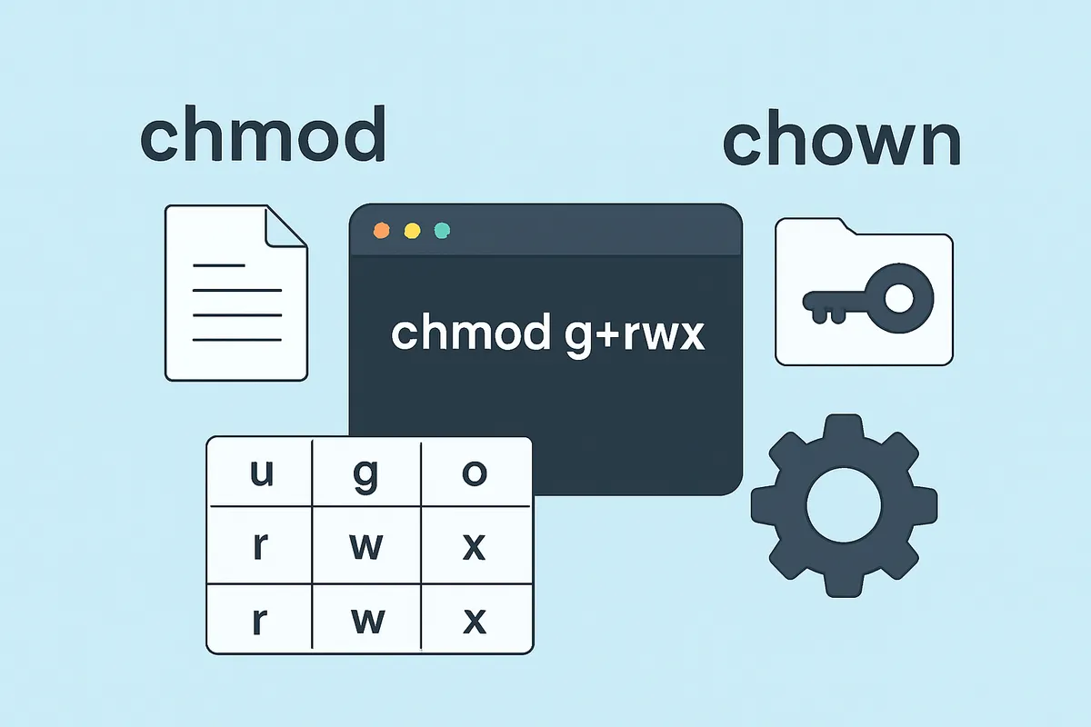 chmod chown permission Linux ファイル権限 所有者 グループ 実行可能 読み書き 8進法 rwx ユーザー設定 アクセス制御
