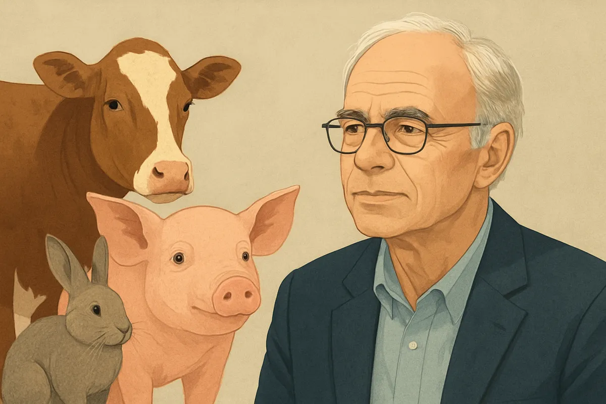 ピーター・シンガー Peter Singer 動物倫理 animal ethics 功利主義 utilitarianism 動物の権利 welfare 苦痛 suffering 種差別 species