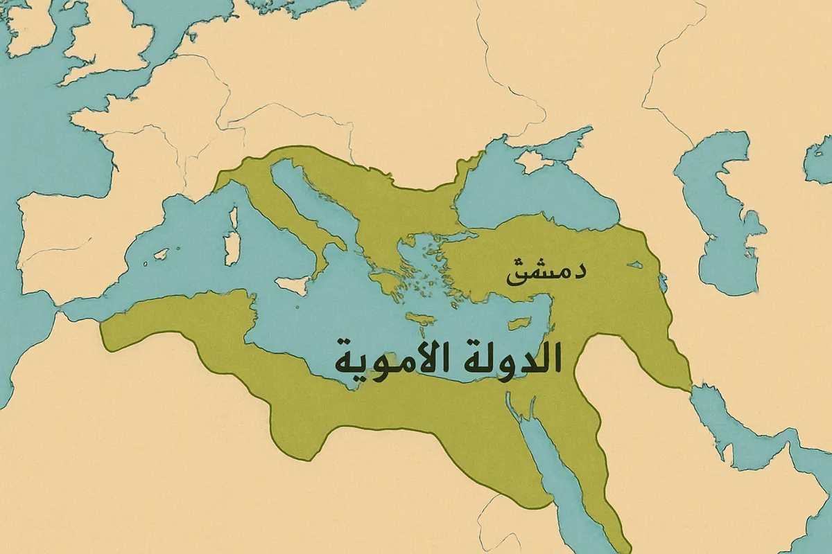 ウマイヤ朝 Umayyad 最初の世襲王朝 アラブ帝国 イスラム帝国 661-750年 ダマスクス首都 アラビア半島 シリア レヴァント 領土拡大 イスラム統治 Umayyad Caliphate
