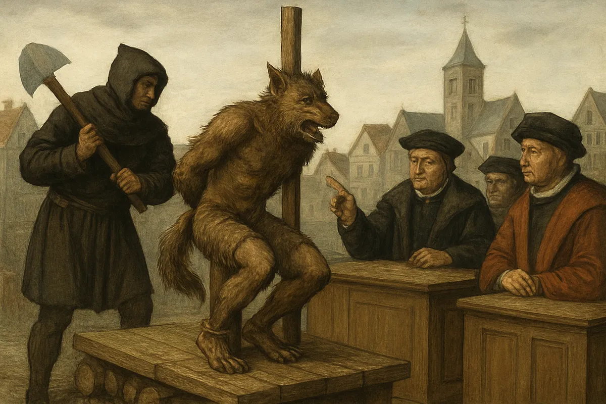 1589年 ベッドブルク事件 狼男 ドイツ ケルン領邦 処刑 人間-狼変身 民間伝説 16世紀後期 ヨーロッパ 魔女狩り時代 Bedburg werewolf trial