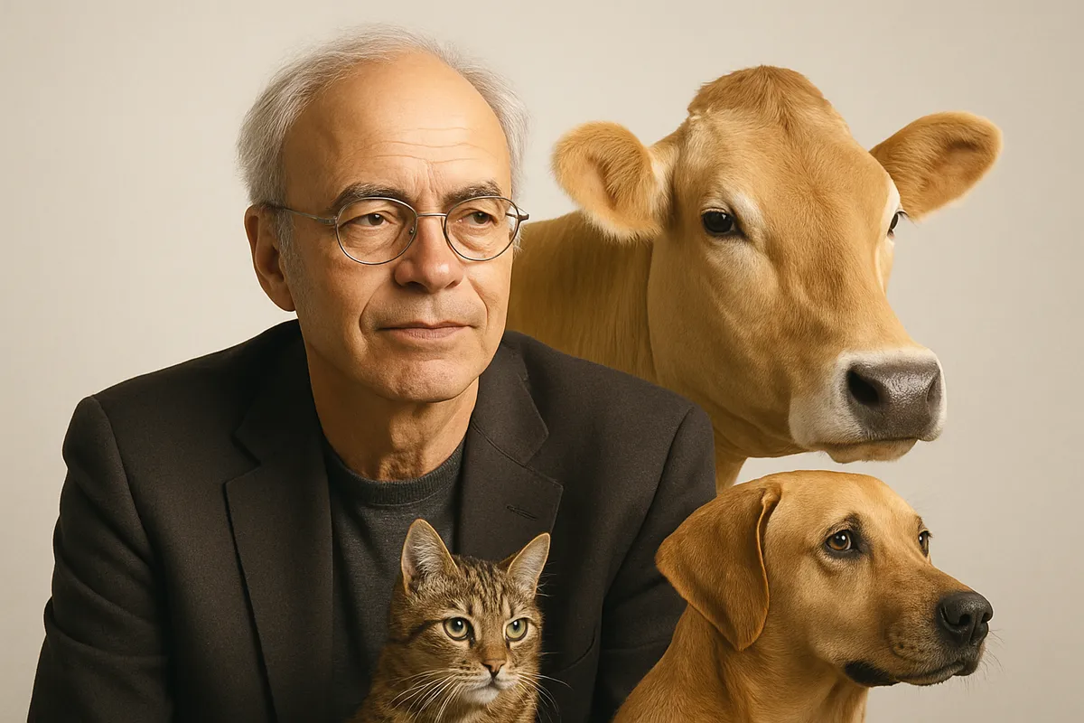 ピーター・シンガー 動物倫理 動物福祉 動物権利 功利主義 苦痛軽減 Peter Singer utilitarian ethics welfare rights liberation