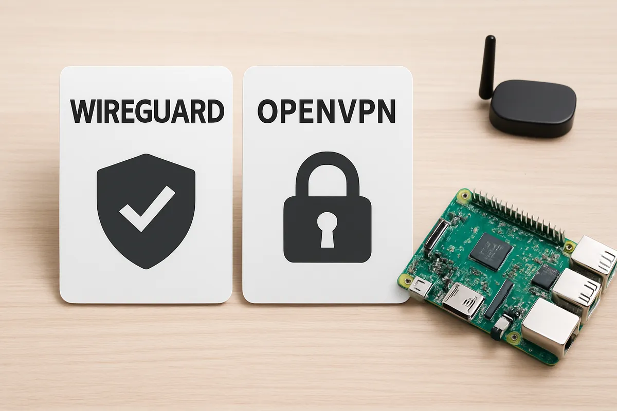 WireGuard OpenVPN VPN方式 比較 プロトコル 暗号化 速度 セキュリティ ラズベリーパイ 自宅サーバー ネットワーク 設定 Raspberry Pi