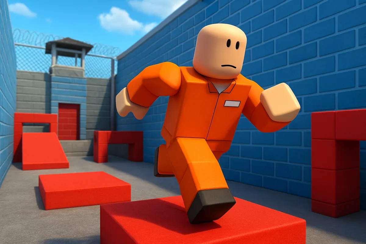 Barry's Prison Run Roblox バリーズプリズンラン 脱獄 オビー難易度 レッドゾーン 青レンガ 刑務所 パルクール アスレチック 初心者向け