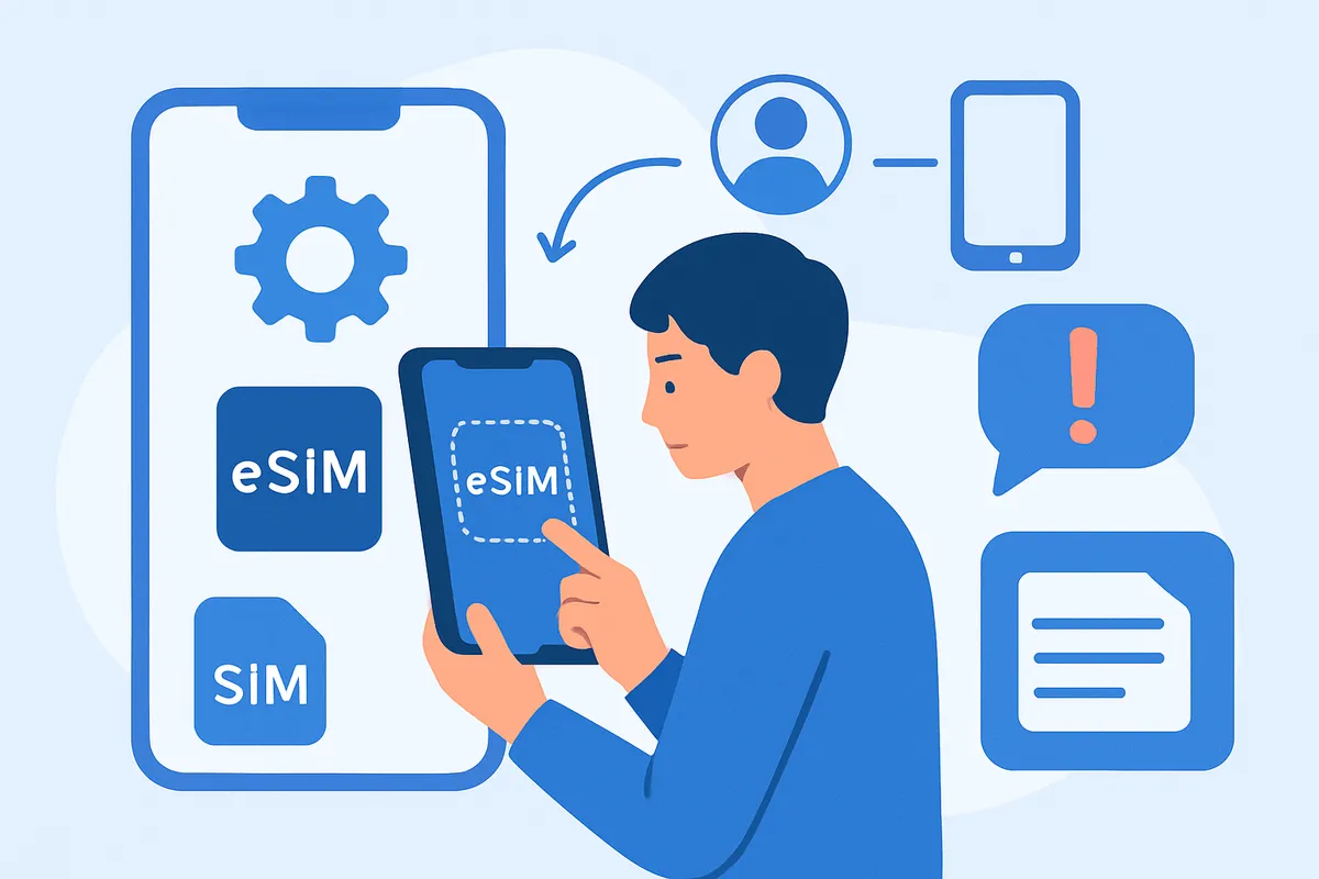 eSIM 旧回線 停止時期 乗り換え手続き MNP 注意点 キャリア切り替え 設定 デュアルSIM iPhone Android 移行タイミング 回線切り替え