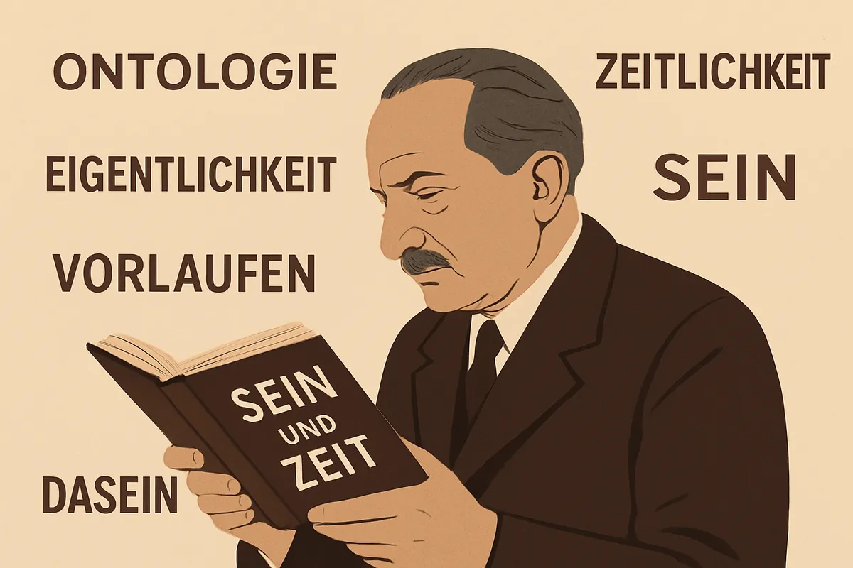ハイデガー Heidegger 存在と時間 Sein und Zeit 本来性 Eigentlichkeit 先駆性 Vorlaufen 存在論 Ontology 20世紀哲学 ドイツ哲学 現存在 D