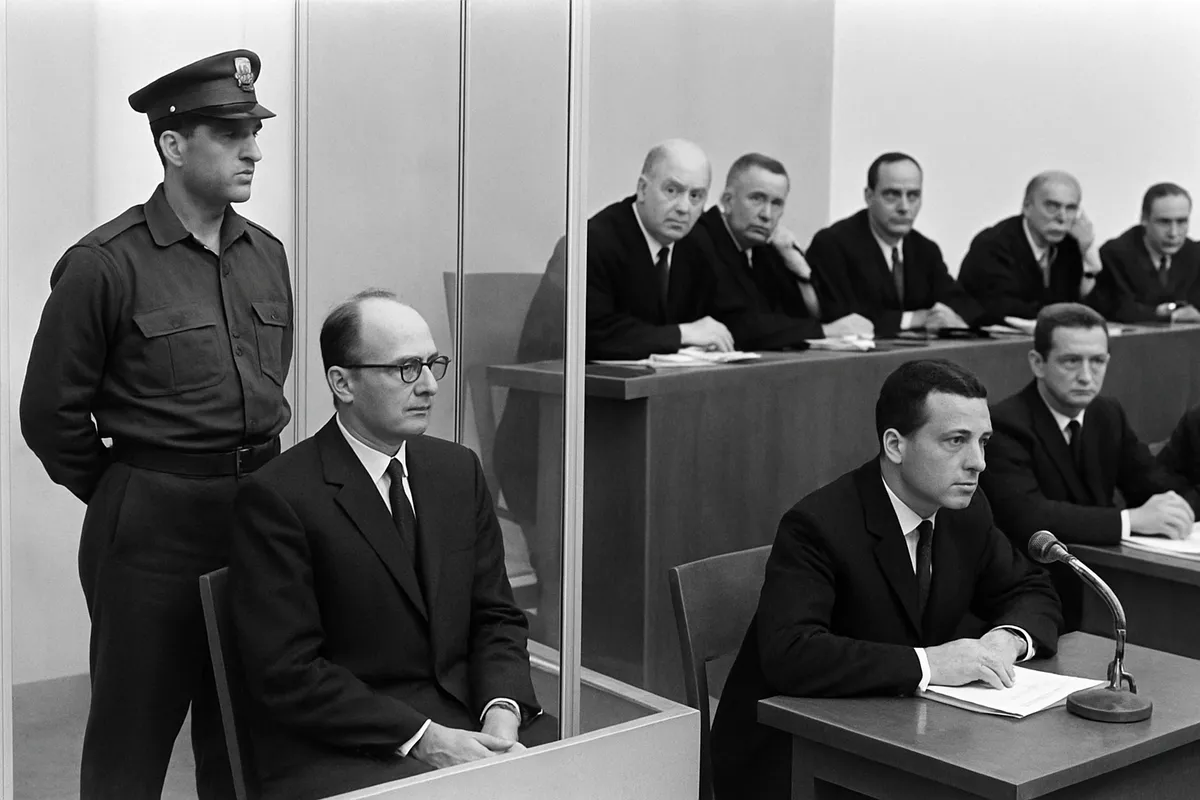 アイヒマン裁判 Eichmann Trial 1961年 イスラエル エルサレム ナチス 戦争犯罪 ホロコースト 歴史的責任 法的正義 国際法
