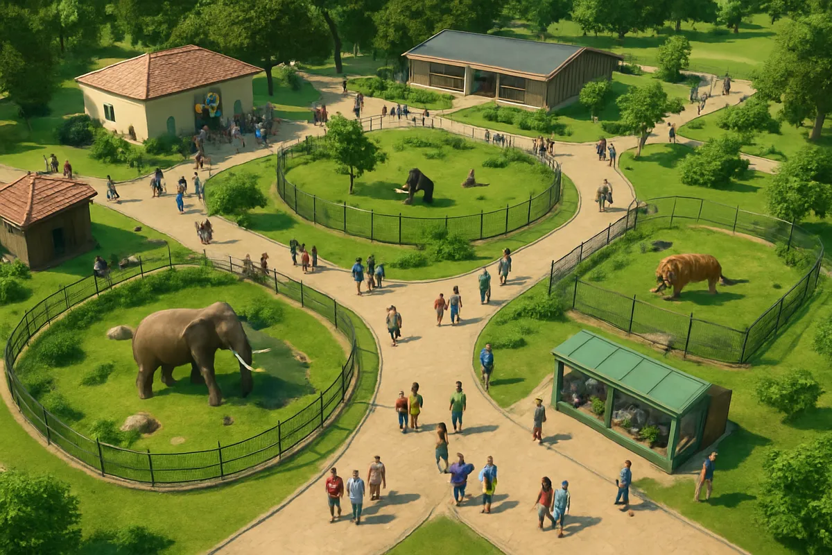 クレジット獲得 繁殖 野生復帰 血統管理 Planet Zoo ゲーム経営 動物園シミュレーション 効率レイアウト 序盤攻略 資金管理 遺伝子