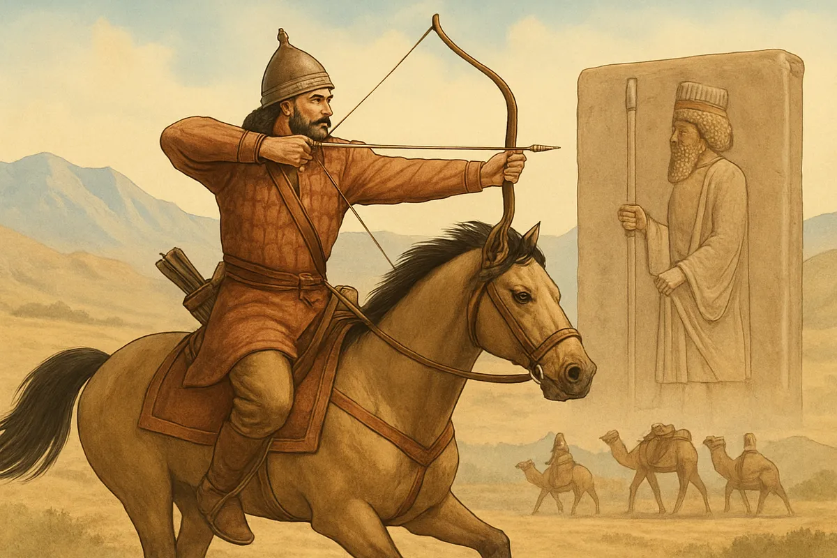 パルティア Parthia サーサーン朝 Sasanid 継承 ペルシア帝国 西アジア 紀元前247年 イラン高原 馬弓騎兵 シルクロード 帝国衰退 政治変容