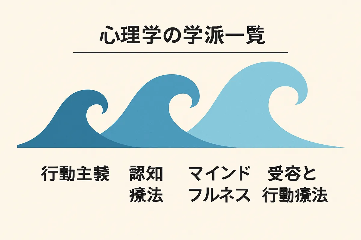 第三の波 ACT DBT MBCT 認知行動療法 マインドフルネス 受容と行動療法 認知療法 心理療法 行動主義 1990年代 現代心理学 メタ認知 心理的柔軟性