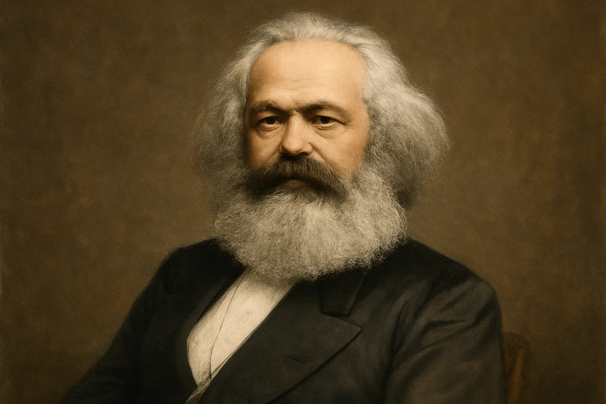 カール・マルクス Karl Marx 19世紀 ドイツ プロイセン 哲学者 経済学者 革命思想家 唯物論 弁証法 資本論 共産主義 労働価値説 階級闘争