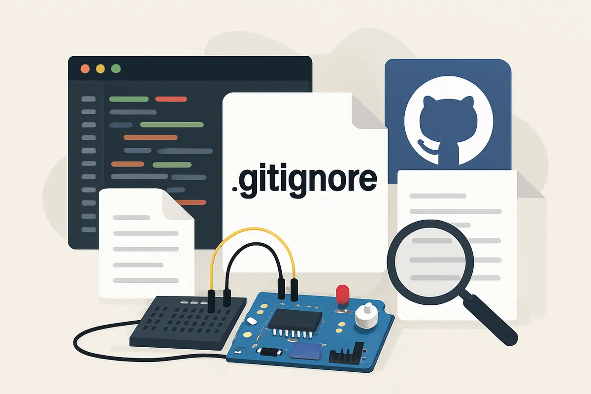 gitignore ファイル除外 バージョン管理 Git 電子工作 リポジトリ ビルド成果物 一時ファイル 設定ファイル パターンマッチング