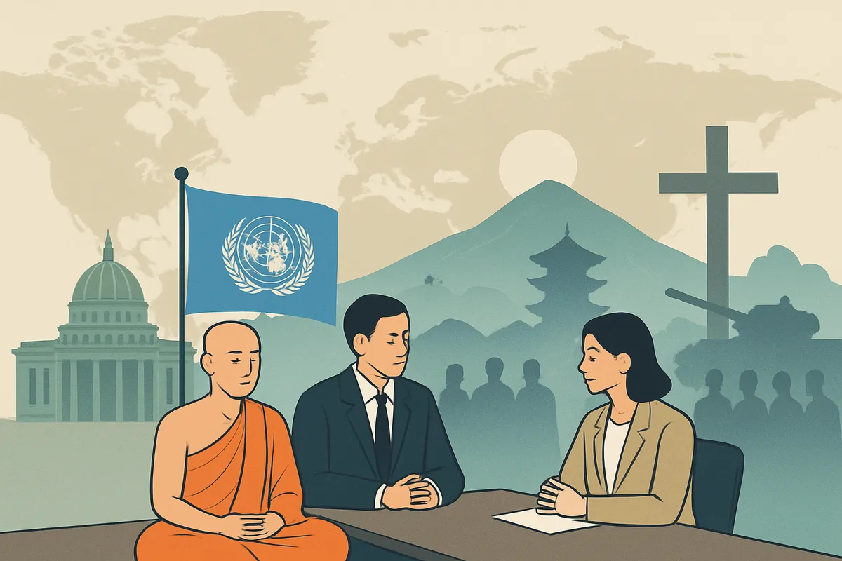 RFP USIP 国連週間 比叡山 アスタナ会議 宗教紛争 事例 国際機関 仏教 カザフスタン 宗教対話 平和構築 政治的対立 歴史的背景