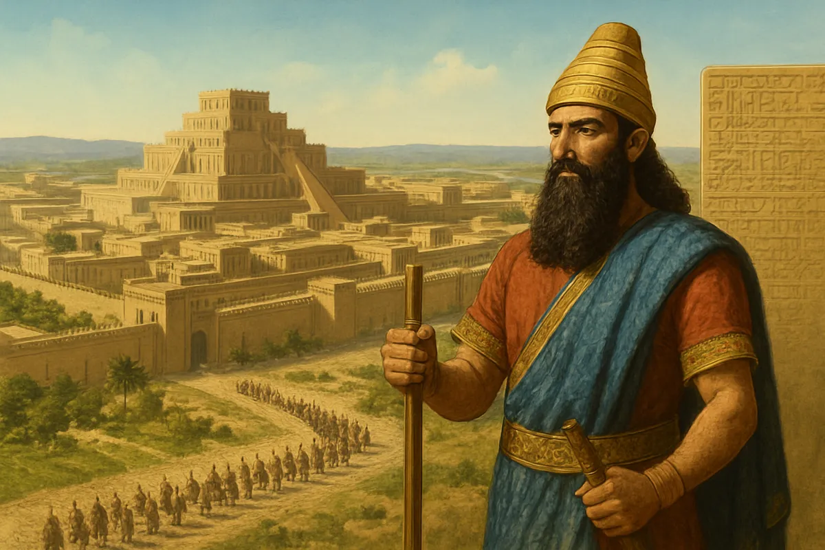 センナケリブ sennacherib アッシリア帝国 バビロン バビロニア 都市整備 宮殿建築 ニネヴェ王都 楔形文字 メソポタミア 前7世紀 帝国政策 属州制 常備軍