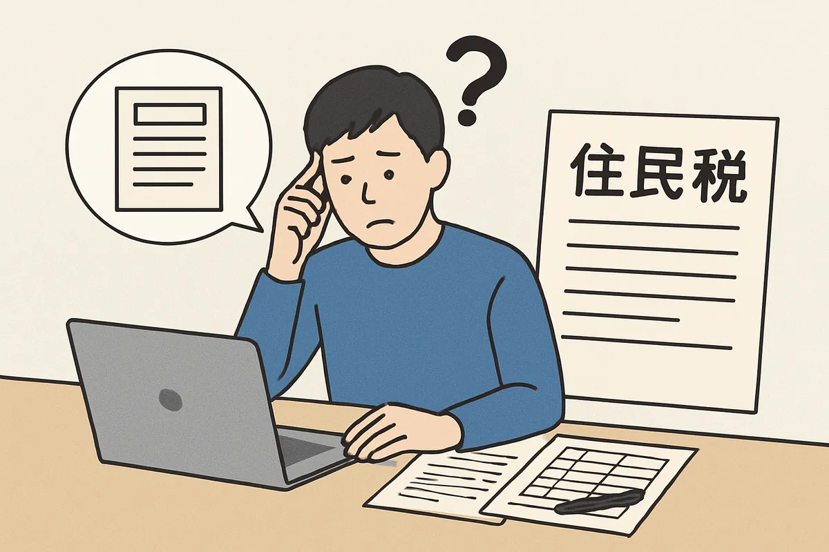 住民税の申告で迷いやすい点