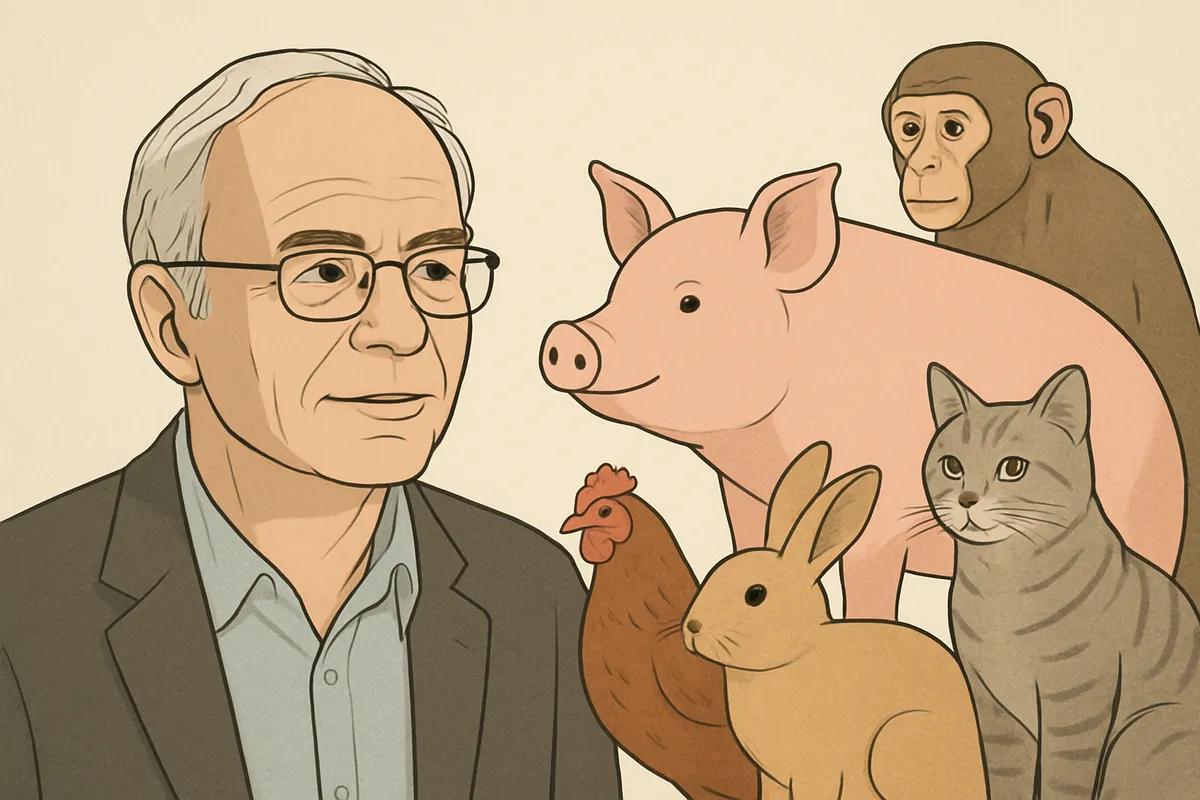 Peter Singer 動物倫理 感覚能力 苦痛 痛覚 福祉 功利主義 権利 sentience 有情生物 道徳的配慮 基準