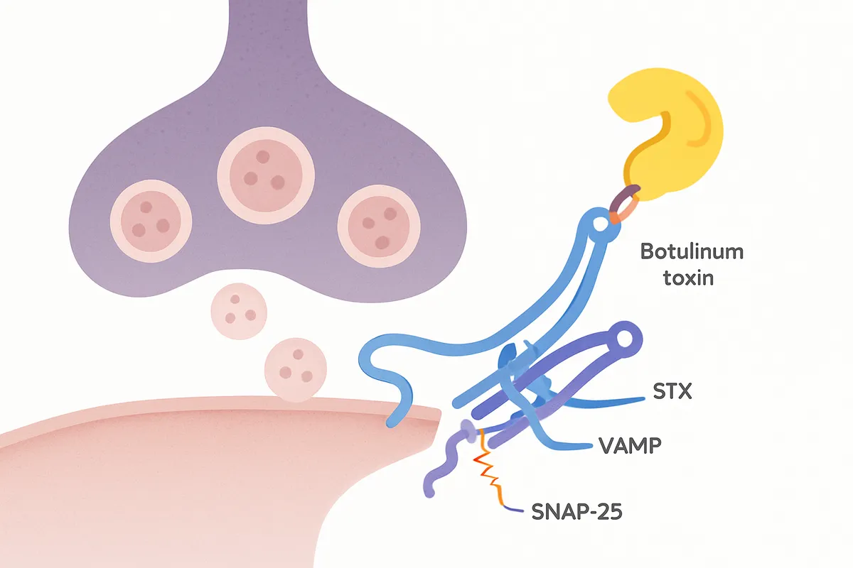血清型 SNARE基質 神経毒 ボツリヌス毒素 シナプス 分子機構 タンパク質切断 presynaptic membrane VAMP syntaxin SNAP-25 毒素差異