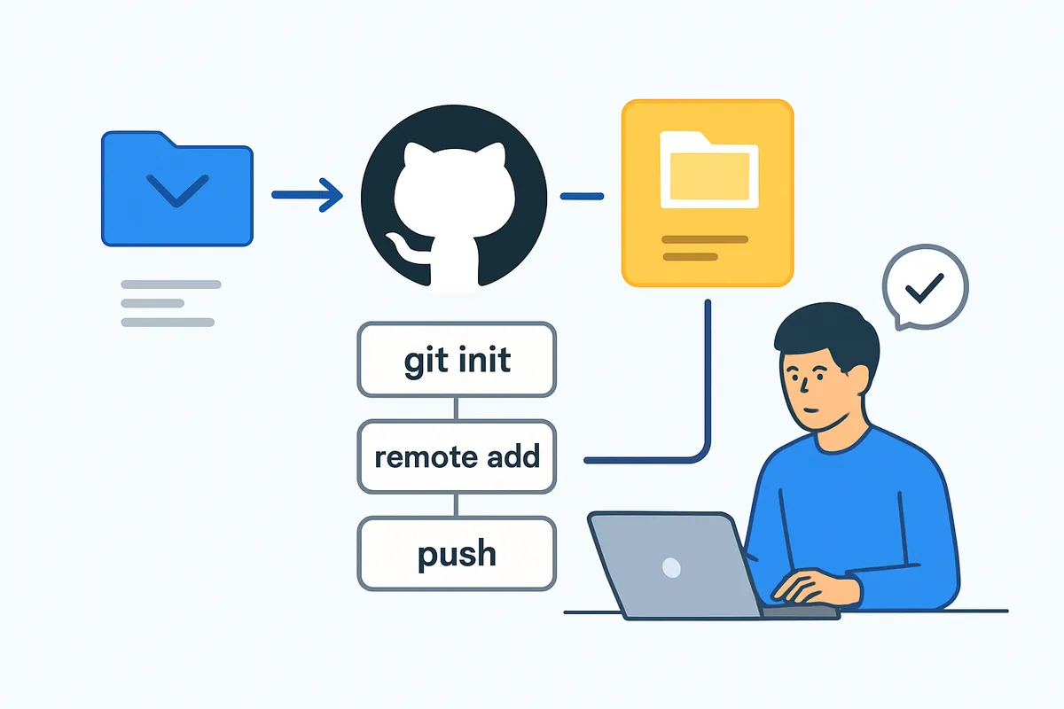 既存ローカルプロジェクト GitHub移行 リポジトリ管理 git init remote add push 段階的手順 バージョン管理 ソースコード 開発ワークフロー 実装